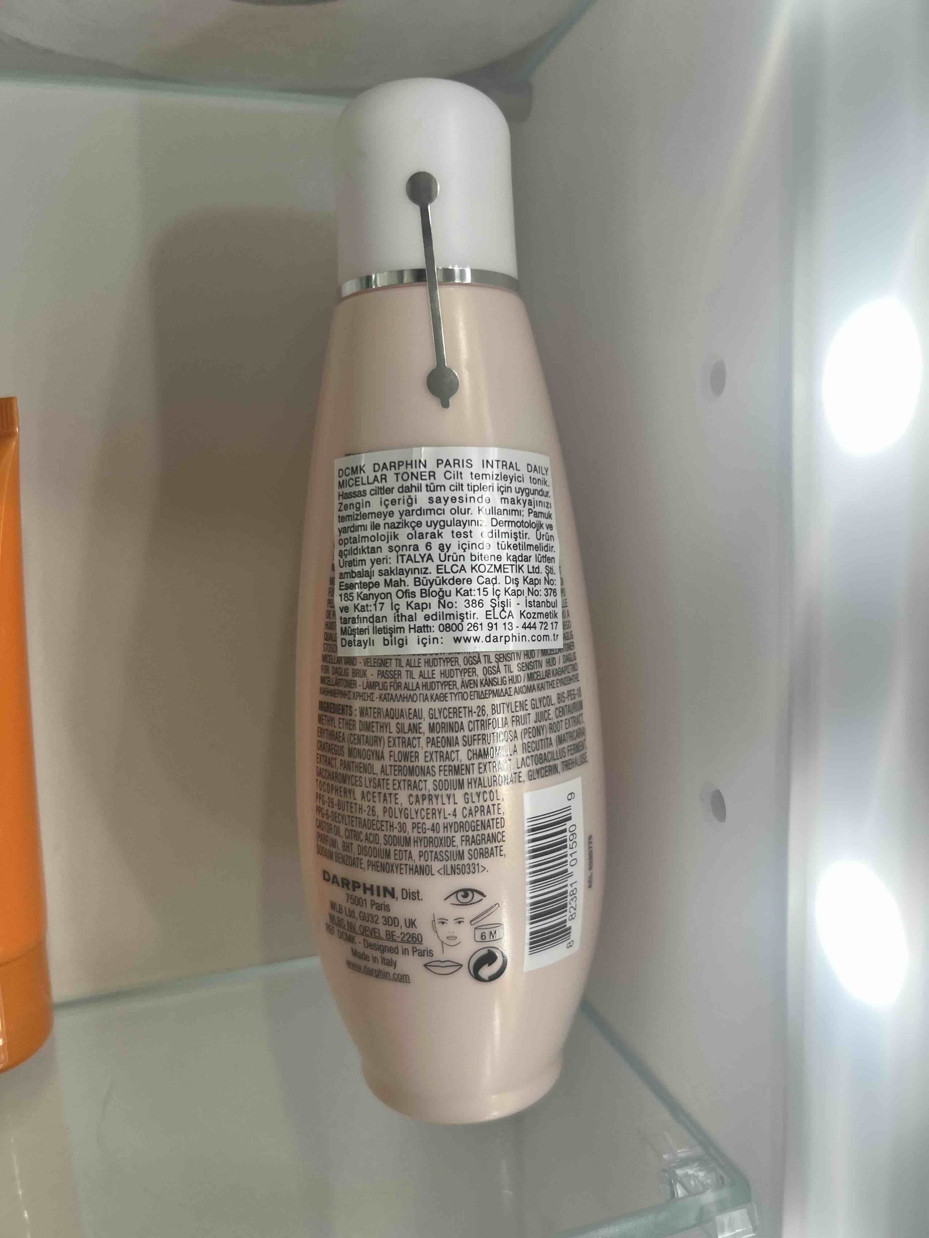 آرایش پاک کن نعناع اورجینال Darphin DCMK010000 Intral Daily Micellar Tonic photo review