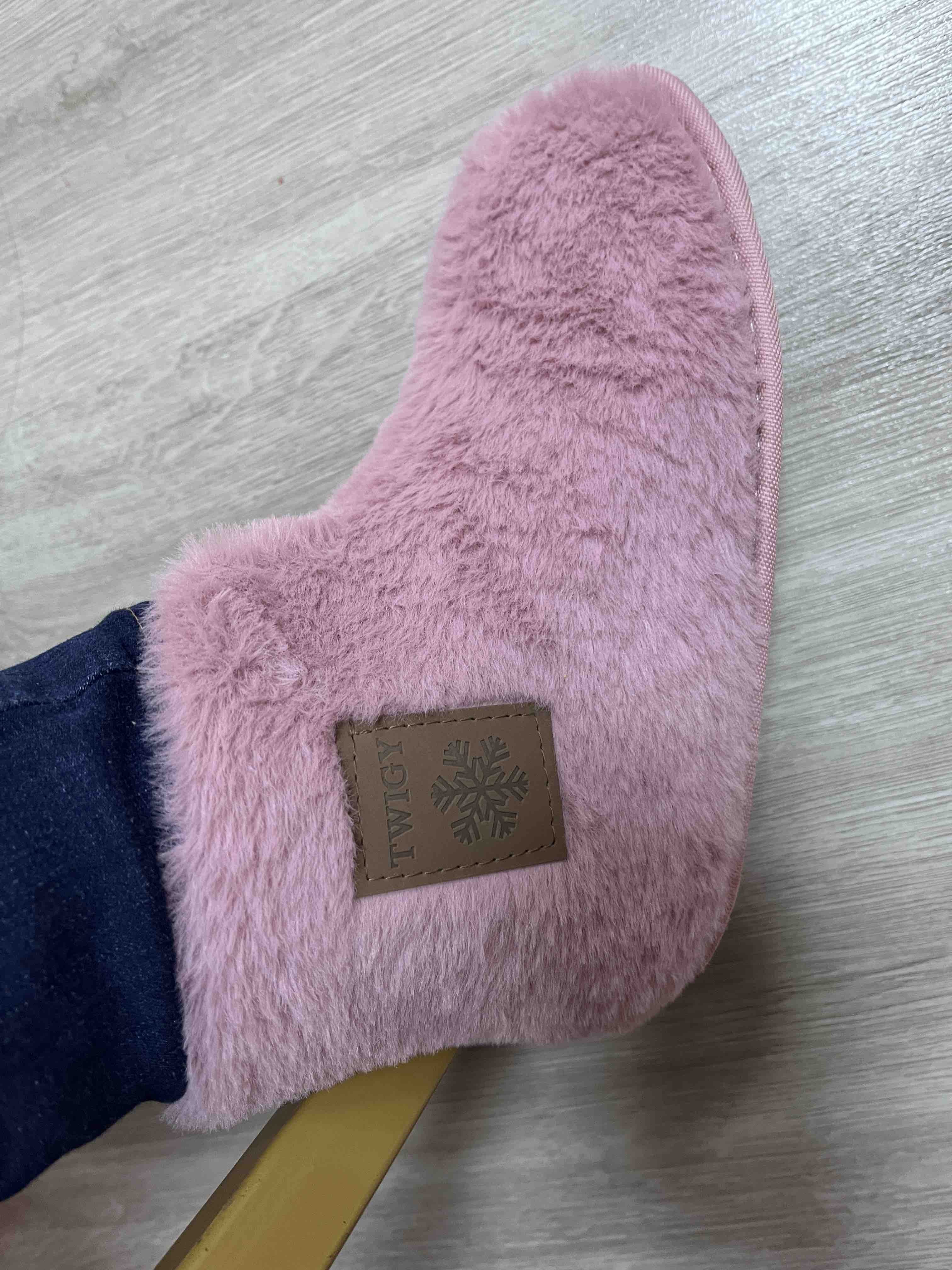 بوت خانگی تی ویگی اورجینال Twigy YY0012 Cale Women's Home Boots Pink 36/41 photo review