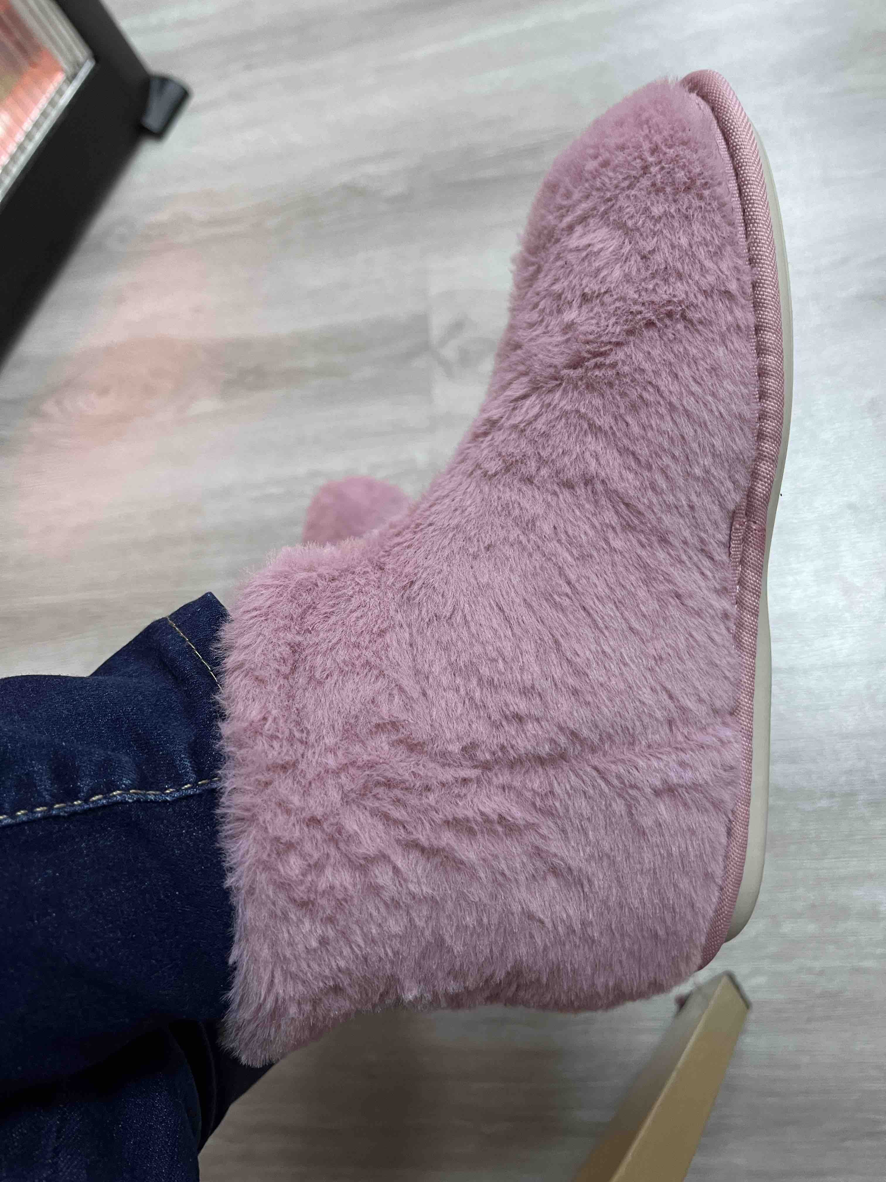 بوت خانگی تی ویگی اورجینال Twigy YY0012 Cale Women's Home Boots Pink 36/41 photo review