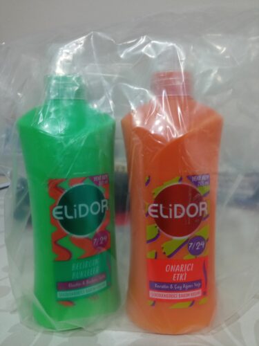 نرم کننده مو الیدور اورجینال Elidor 8683130039489 24/7 Styling Hair Care Cream Repair Effect Keratin & Tea Tree Oil 265 ml photo review