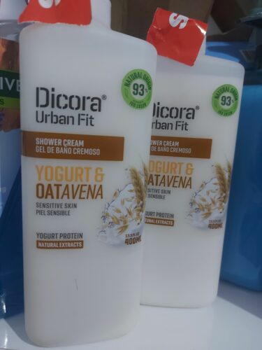 ژل و کرم دوش دکورا اوربن فیت اورجینال DICORA URBAN FIT SETW157 Vitamin B Yogurt And Oat Fit Shower Gel 400 ml photo review