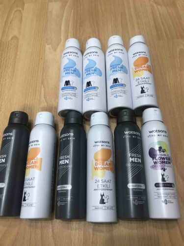 دئودورانت - رول آن واتسون اورجینال Watsons 23999008597183 Invisible Fresh Men 24 Hour Effective Deodorant Spray 150 ml photo review