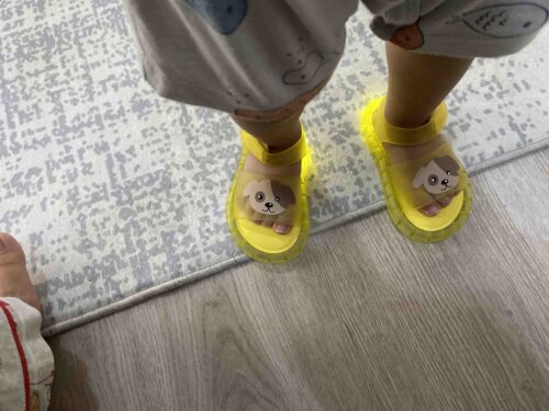 صندل ویکو اورجینال Vicco 321.B22Y.210-12 Jelly Light Unisex Baby Yellow Sandals photo review