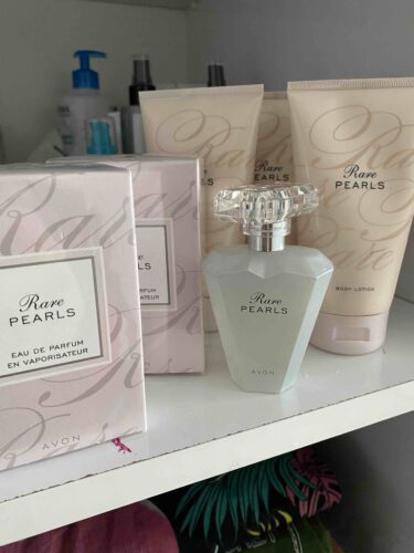 کرم بدن آوون اورجینال Avon KREM0024-3 Rare Pearls Women's Body Lotion 125 Ml. Set of Three photo review