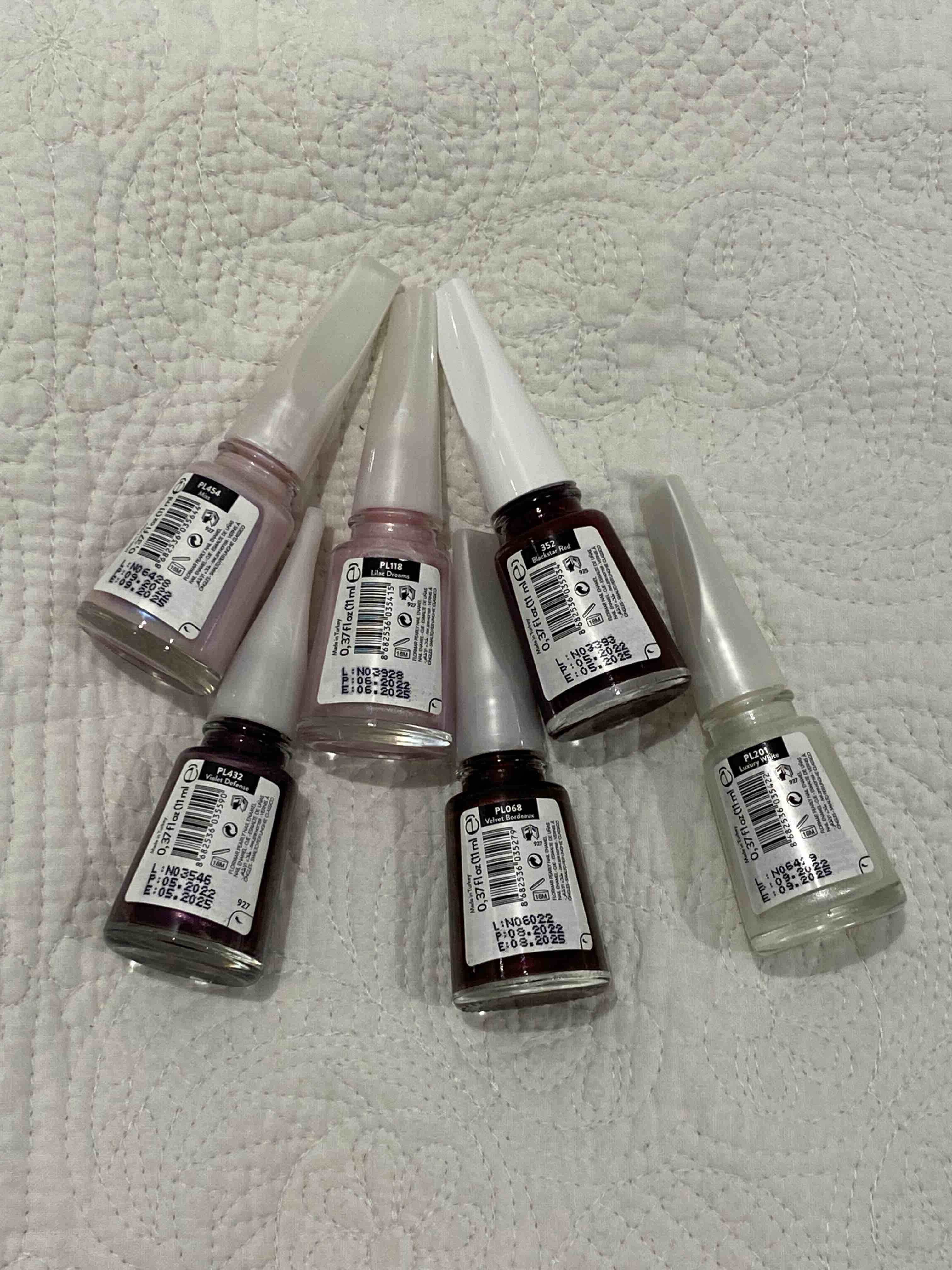 لاک ناخن فلورمار اورجینال Flormar 8682536035644 Semi Transparent & Shiny Finish Pearlescent Nail Polish No: Pl454 photo review