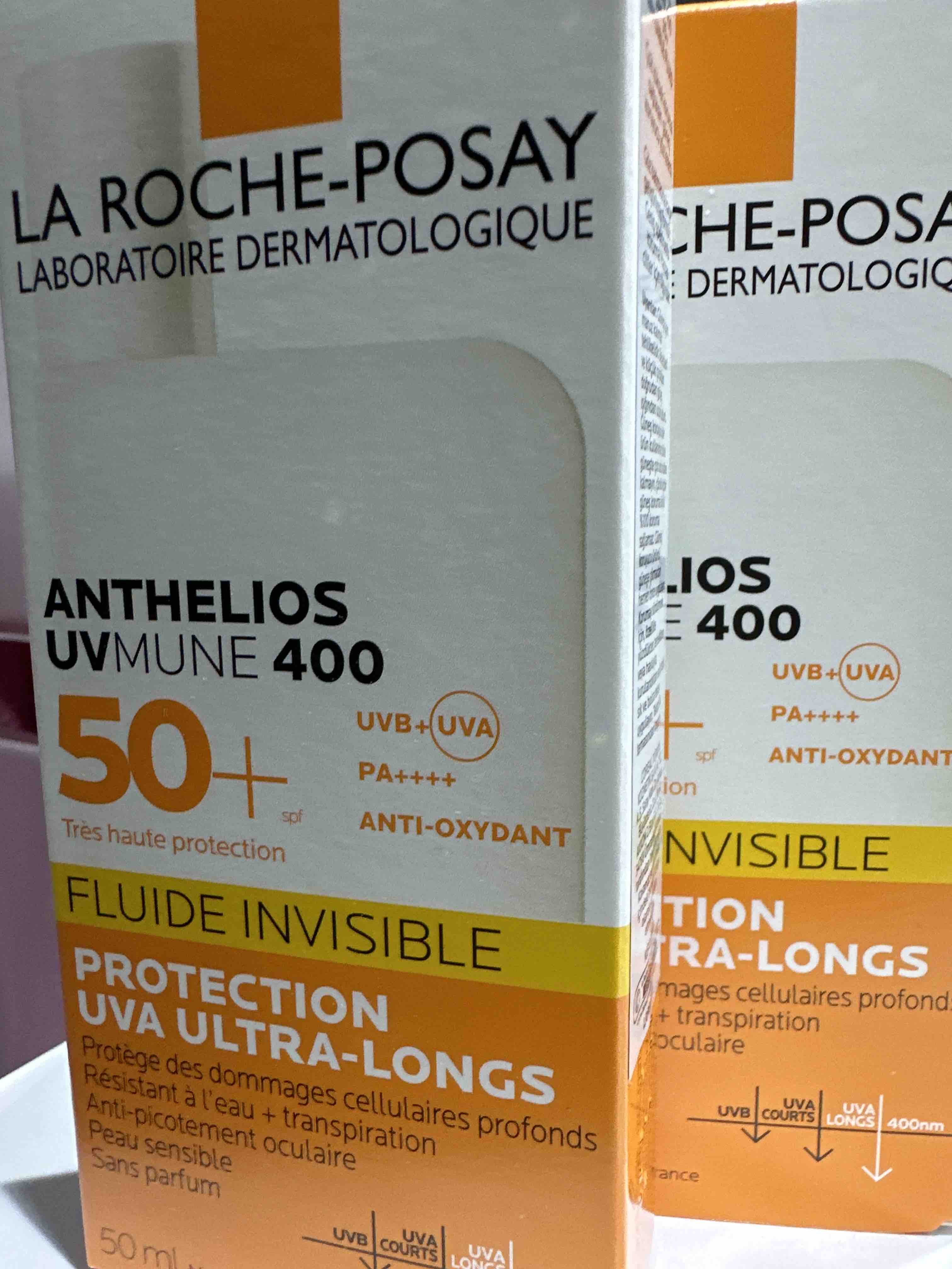 ضد آفتاب صورت لاروش پوسای اورجینال La Roche Posay 30162662 Anthelios Uvmune 400 Invisible Fluid Spf50+ Sunscreen 50 ml- All Skin Types photo review