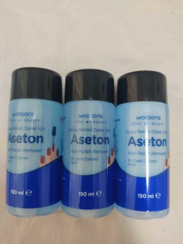 لاک ناخن واتسون اورجینال Watsons SETW210 Acetone for Dark Colored Nail Polishes 150ml Tr photo review