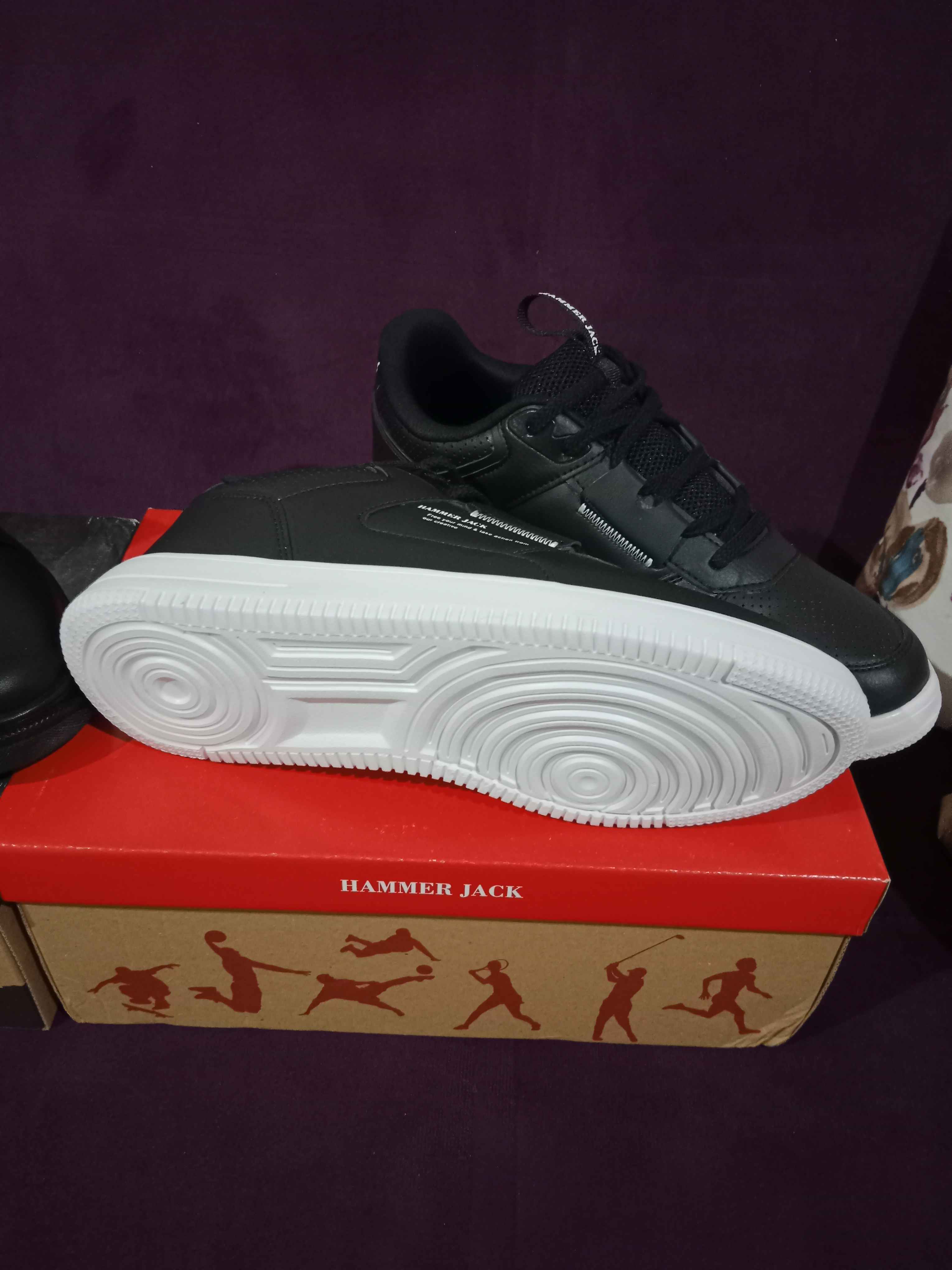 اسنیکر هامر جک اورجینال Hammer Jack 101 21225-M Jarmilla Black White Men's Sports Shoes photo review
