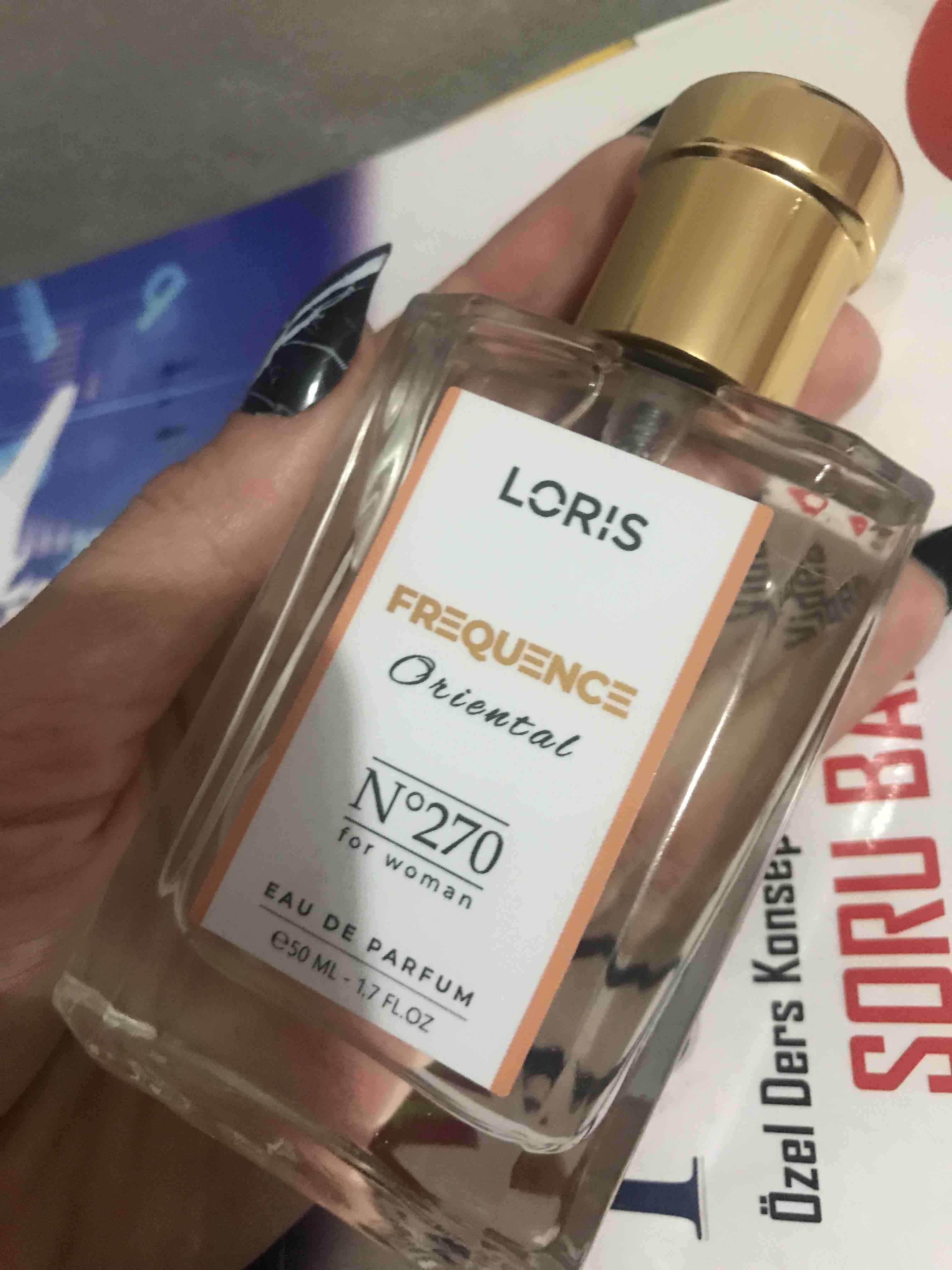 عطر لوریس اورجینال Loris LORIS00048 K-270 Frequence Parfume Edp 50ml Oriental-Floral Women's Perfume photo review