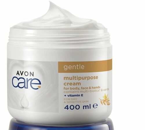 کرم بدن آوون اورجینال Avon KREM2316_rollback_1731004712010 Care Gentle Multi-Biotics & Vanilla Containing Vitamin E Multi-Purpose Cream for Dry Skin 400 Ml. photo review