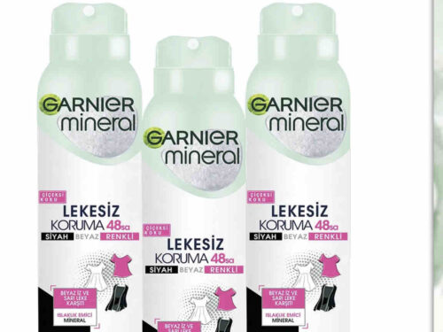 دئودورانت - رول آن گارنیر اورجینال Garnier 36005419288553 Mineral Spotless Protection Spray Deodorant Set of 3 photo review