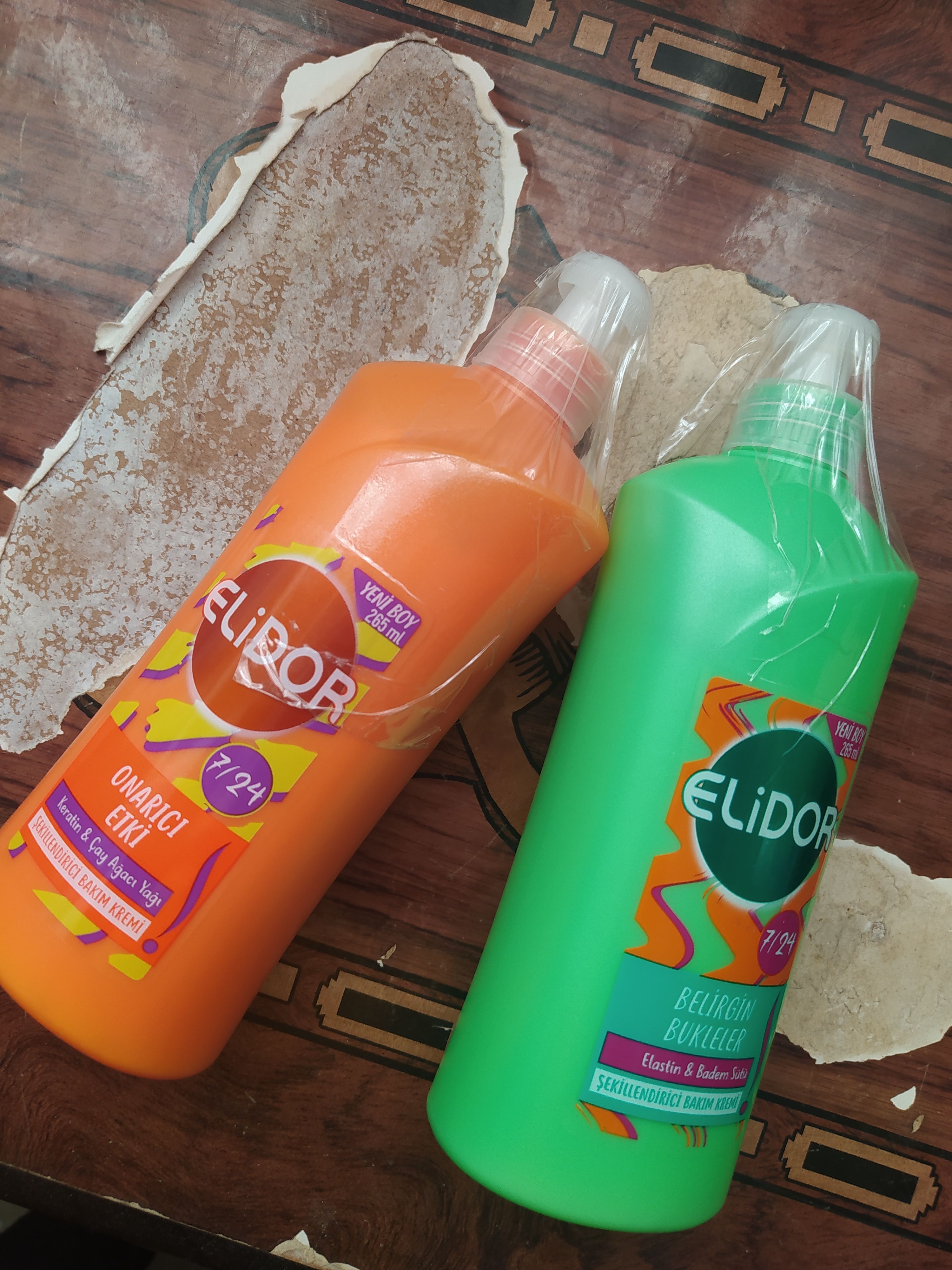 نرم کننده مو الیدور اورجینال Elidor 8683130039489 24/7 Styling Hair Care Cream Repair Effect Keratin & Tea Tree Oil 265 ml photo review