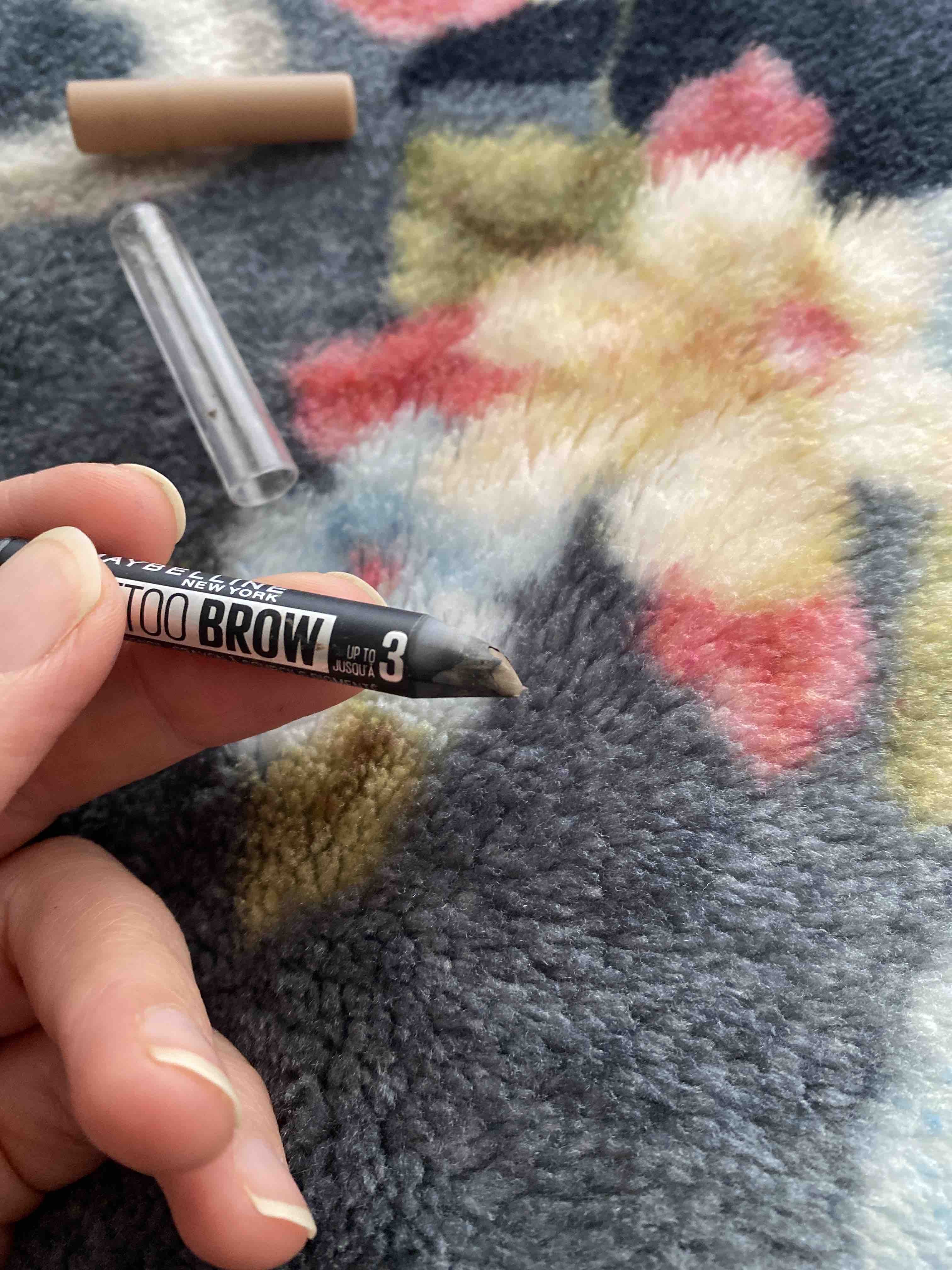 مداد ابرو و سایه ابرو میبلین نیویورک اورجینال Maybelline New York 02-Blonde Tattoo Brow 36H Eyebrow Pencil 02 Blonde photo review