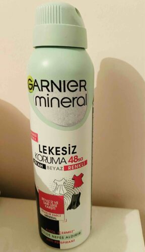 دئودورانت - رول آن گارنیر اورجینال Garnier 36005419288553 Mineral Spotless Protection Spray Deodorant Set of 3 photo review
