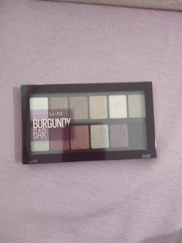 سایه چشم میبلین نیویورک اورجینال Maybelline New York 3600531429911 Eyeshadow Palette - The Burgundy Eye Shadow Palette - Matte and Shimmer photo review