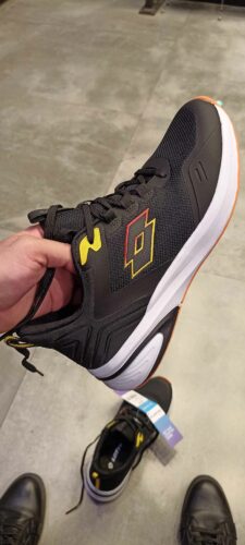 کفش پیاده روی لوتو اورجینال Lotto Fınn 4FX Finn 4fx Men's Black-yellow Running & Training Shoes photo review