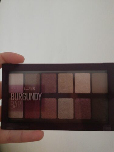 سایه چشم میبلین نیویورک اورجینال Maybelline New York 3600531429911 Eyeshadow Palette - The Burgundy Eye Shadow Palette - Matte and Shimmer photo review