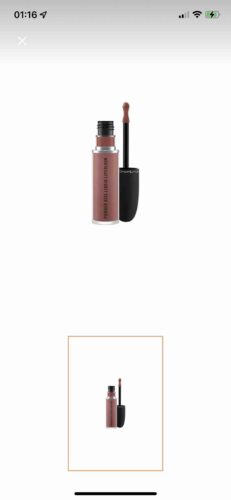رژ لب ماک اورجینال Mac 75919 Powder Kiss Lightweight Powdered Matte Finish Lipstick - Over The Taupe 5 ml photo review