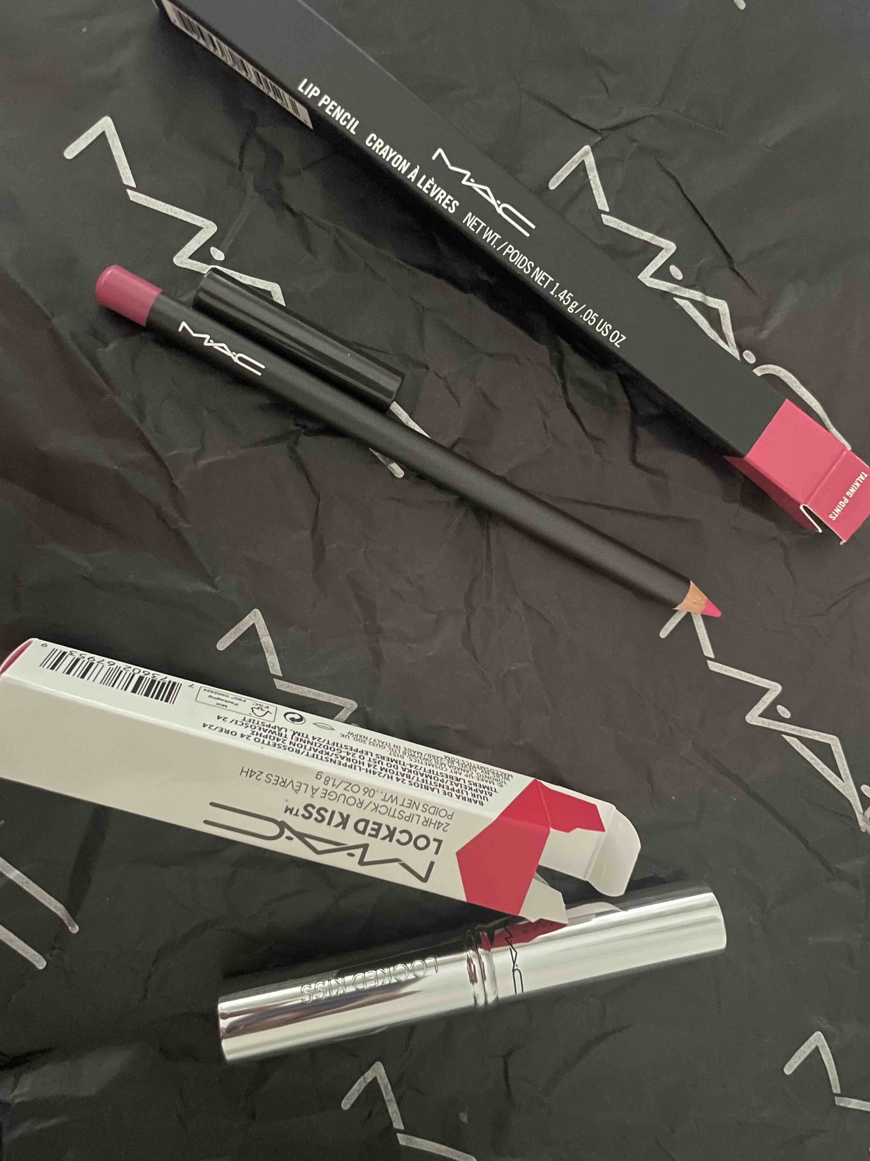 رژ لب ماک اورجینال Mac 119065 Locked Kiss 24hr Matte Lipstick-taboo-773602679539 photo review