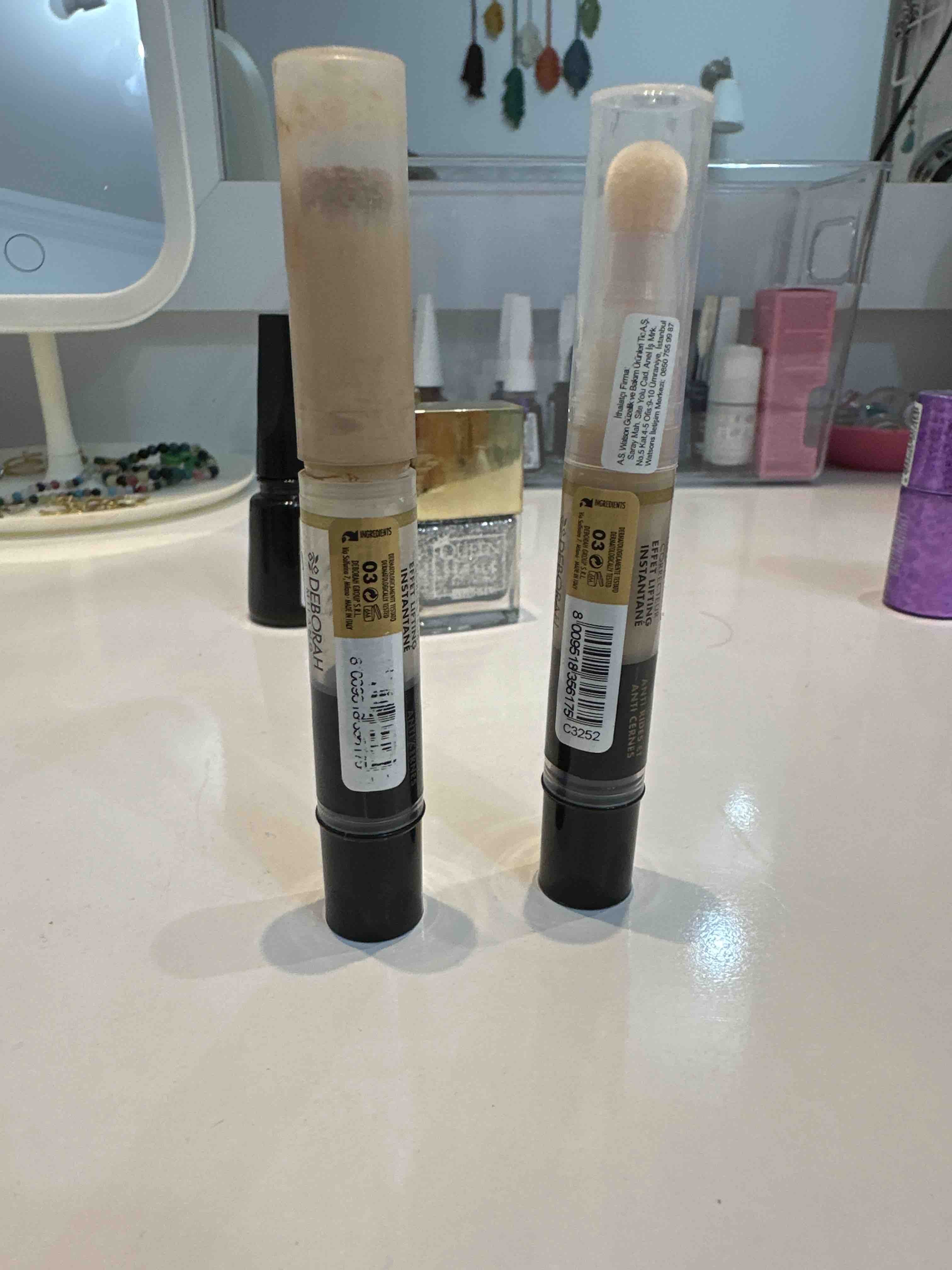 کانسیلر دبورا اورجینال Deborah  8009518356175 Instant Lift Concealer 03 Sand Concealer photo review