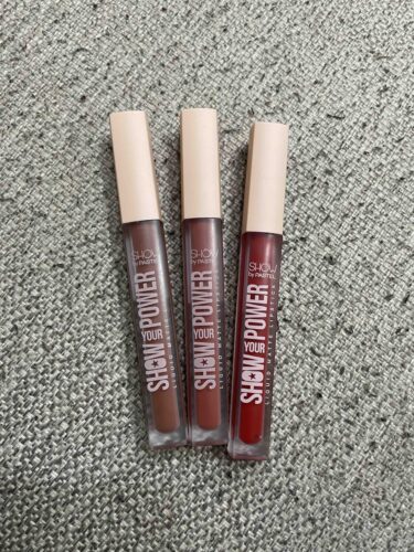 رژ لب شو بای پاستل اورجینال Show by Pastel 8690644380631 Your Power Liquid Matte Lipstick 603 photo review