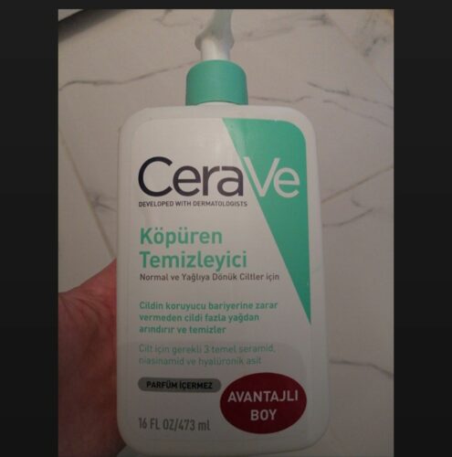 پاک کننده صورت خارجی اورجینال CeraVe 3337875597180 Moisturizing Cleanser 236ml photo review