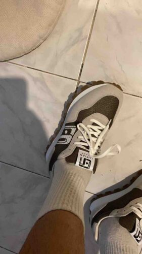 اسنیکر لوفیان اورجینال Lufian 111230203 Arthur Men's Leather Sneaker Shoes Brown photo review