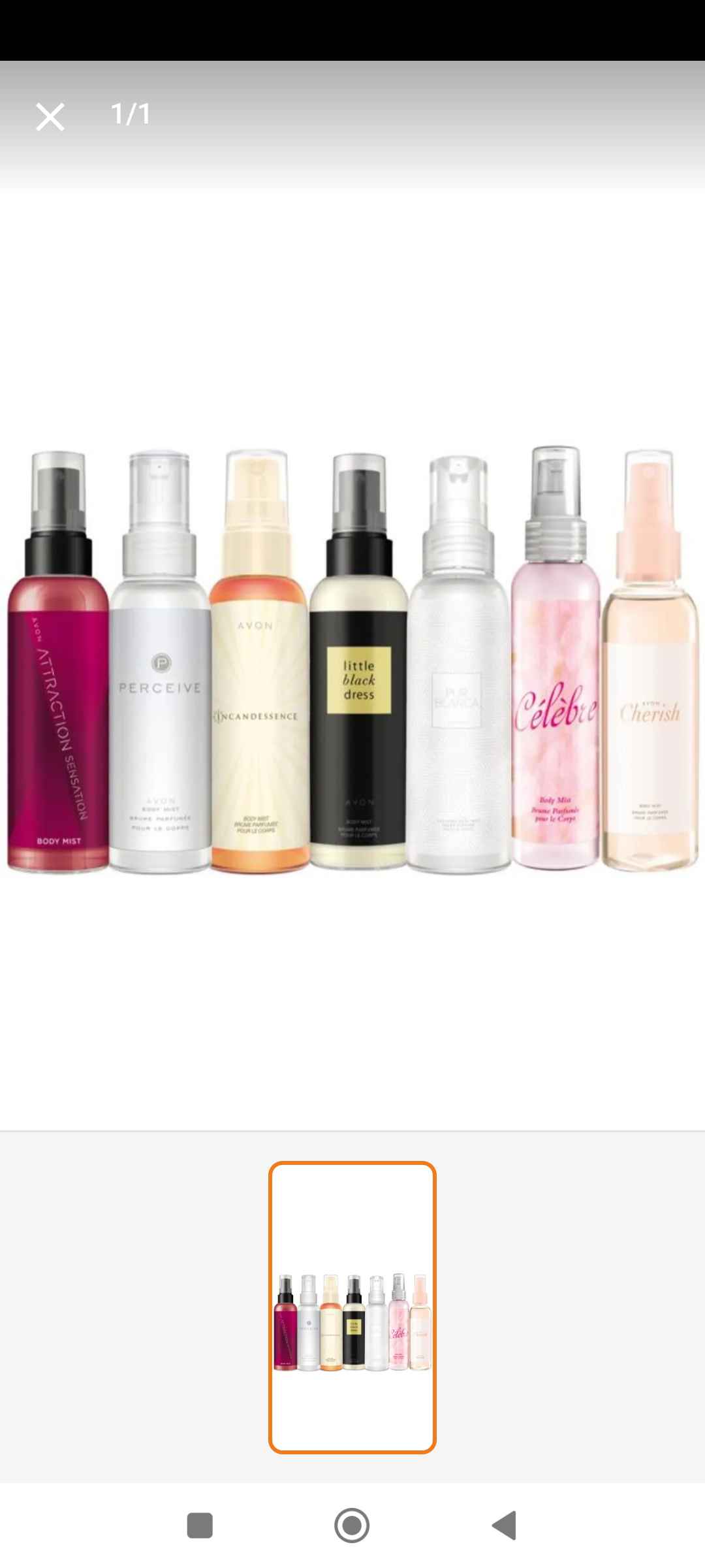 اسپری بدن آوون اورجینال Avon MPACK1300 Body Mist Perfumed Body Sprays Pack of Seven photo review