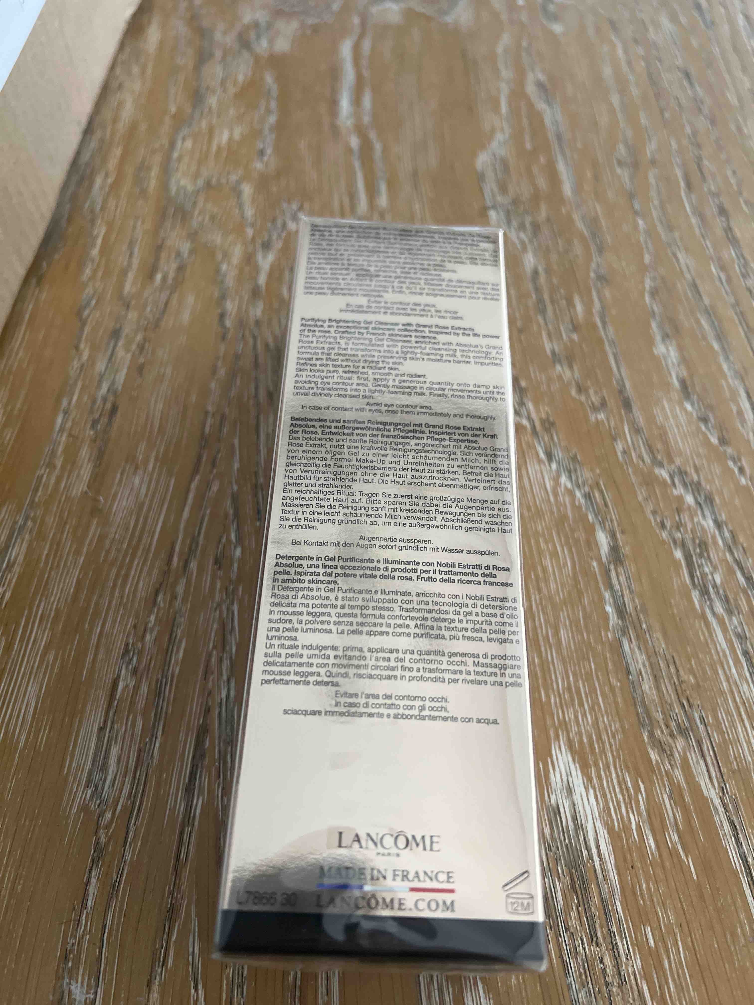 پاک کننده صورت لانکوم اورجینال Lancome L7866300 Absolue Cleansing Gel 125 ml 3614271955920 photo review