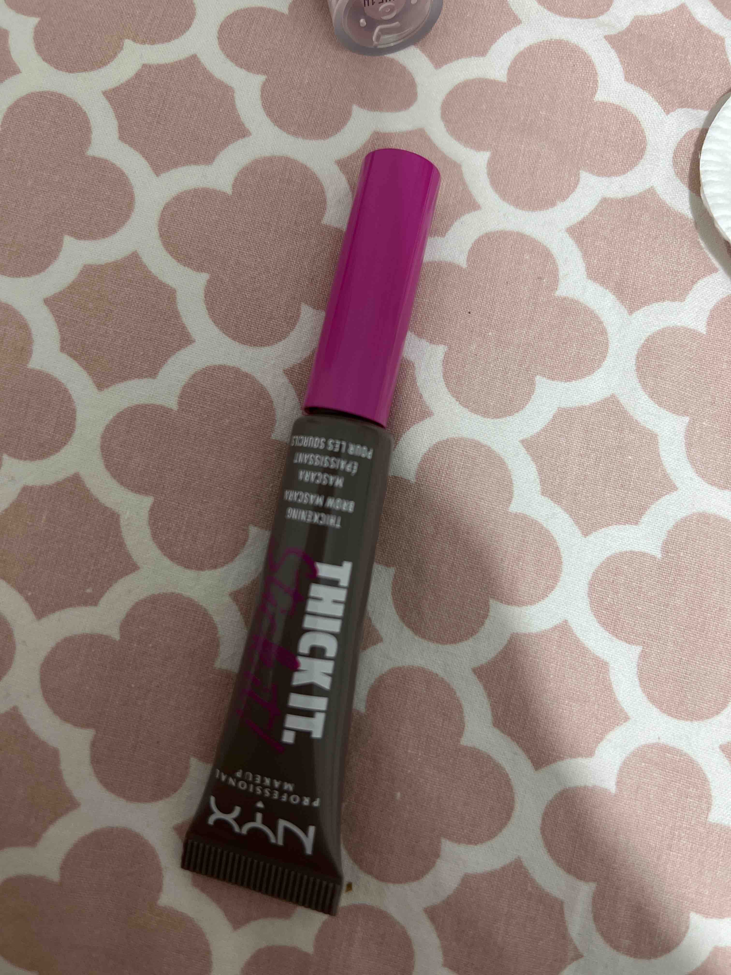 ریمل ابرو پروفشنال میکاپ اورجینال NYX Professional Makeup THCKSTCK Thick It. Stick It! Eyebrow Mascara Cool Ash Brown photo review