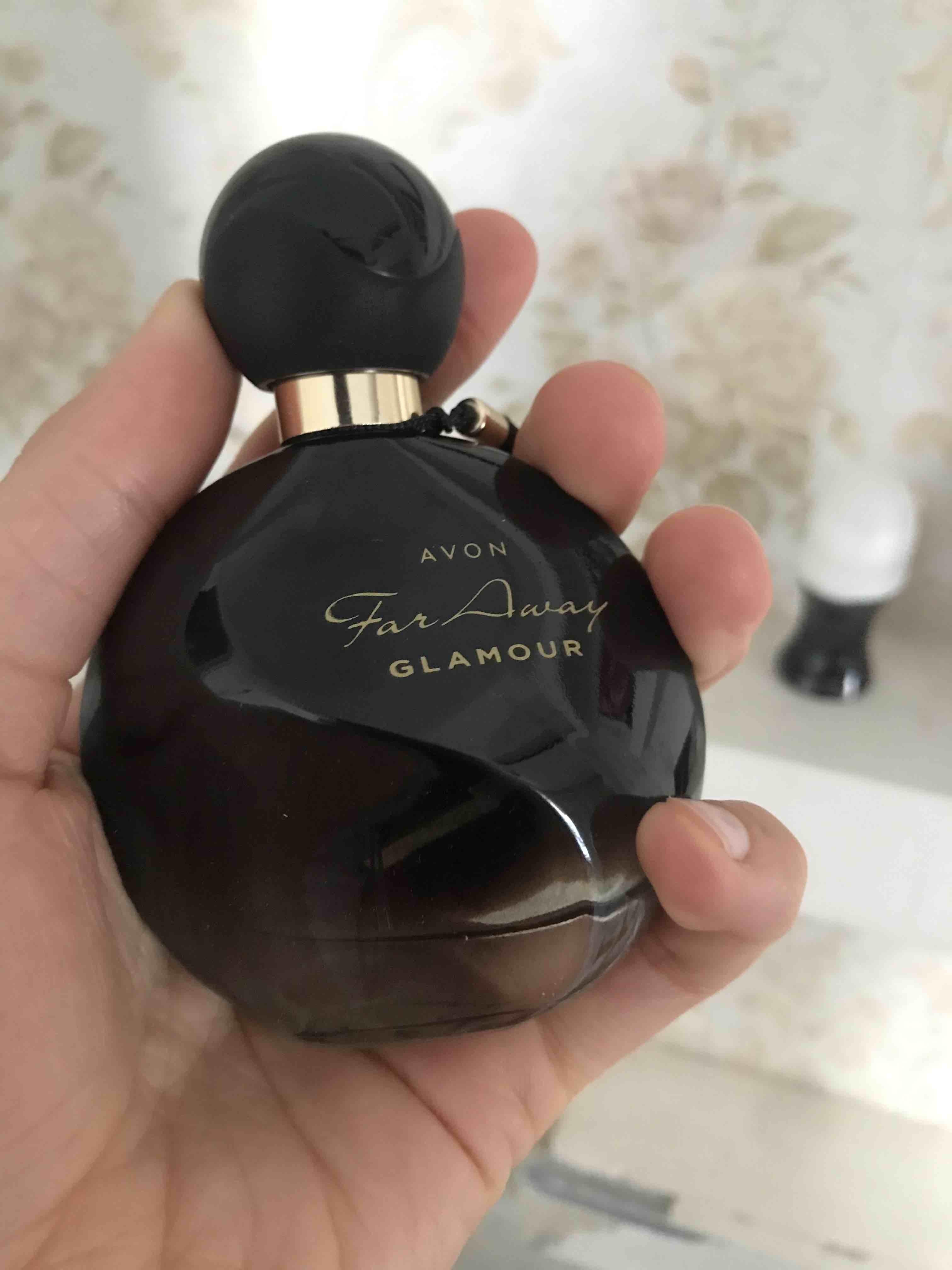 عطر آوون اورجینال Avon MPACK1159 Far Away Glamor Perfume Body Lotion Rollon Package photo review