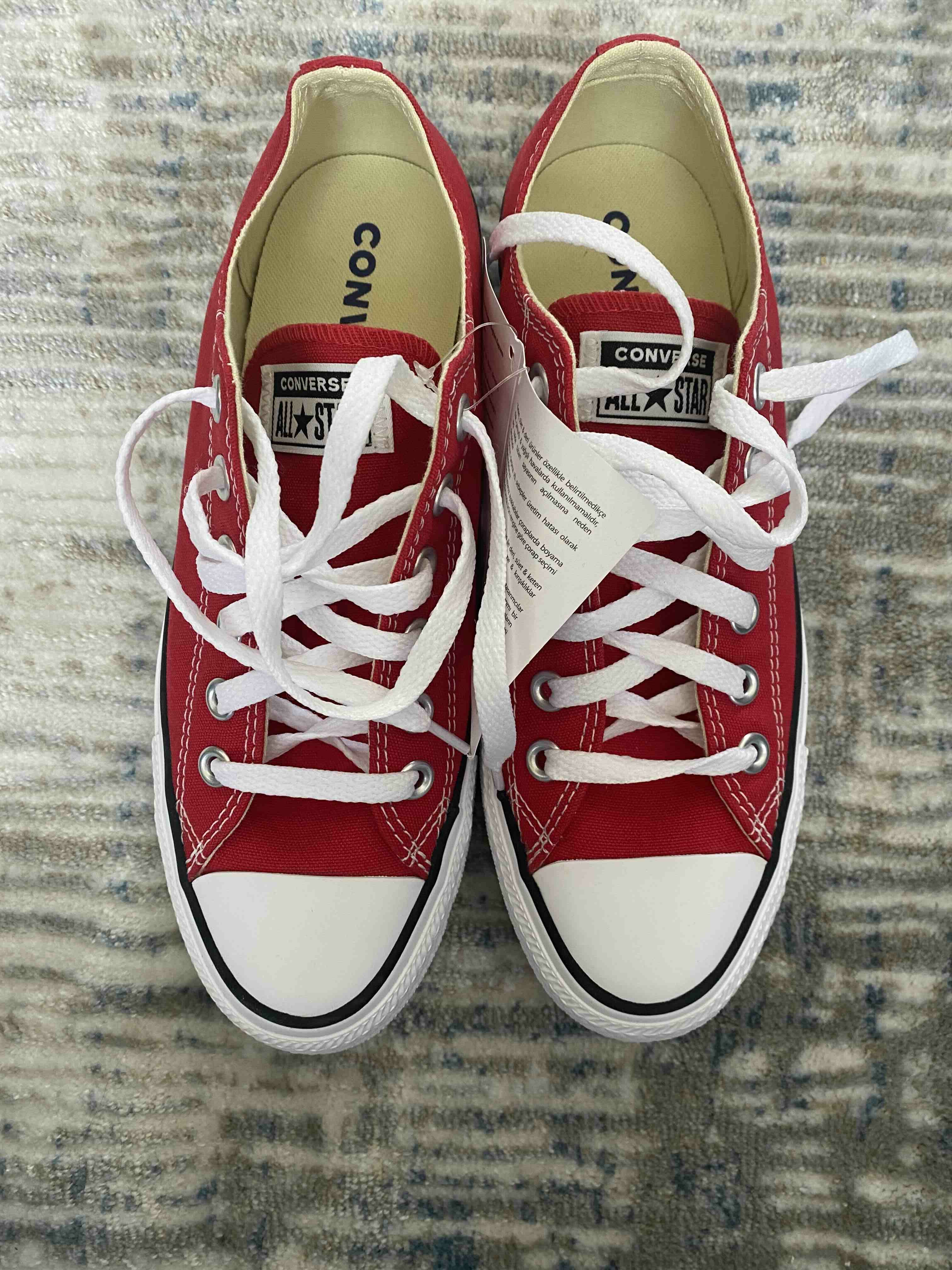اسنیکر کانورس اورجینال Converse Chuck Taylor All Star M9696C Red Sneaker M9696c-600 photo review