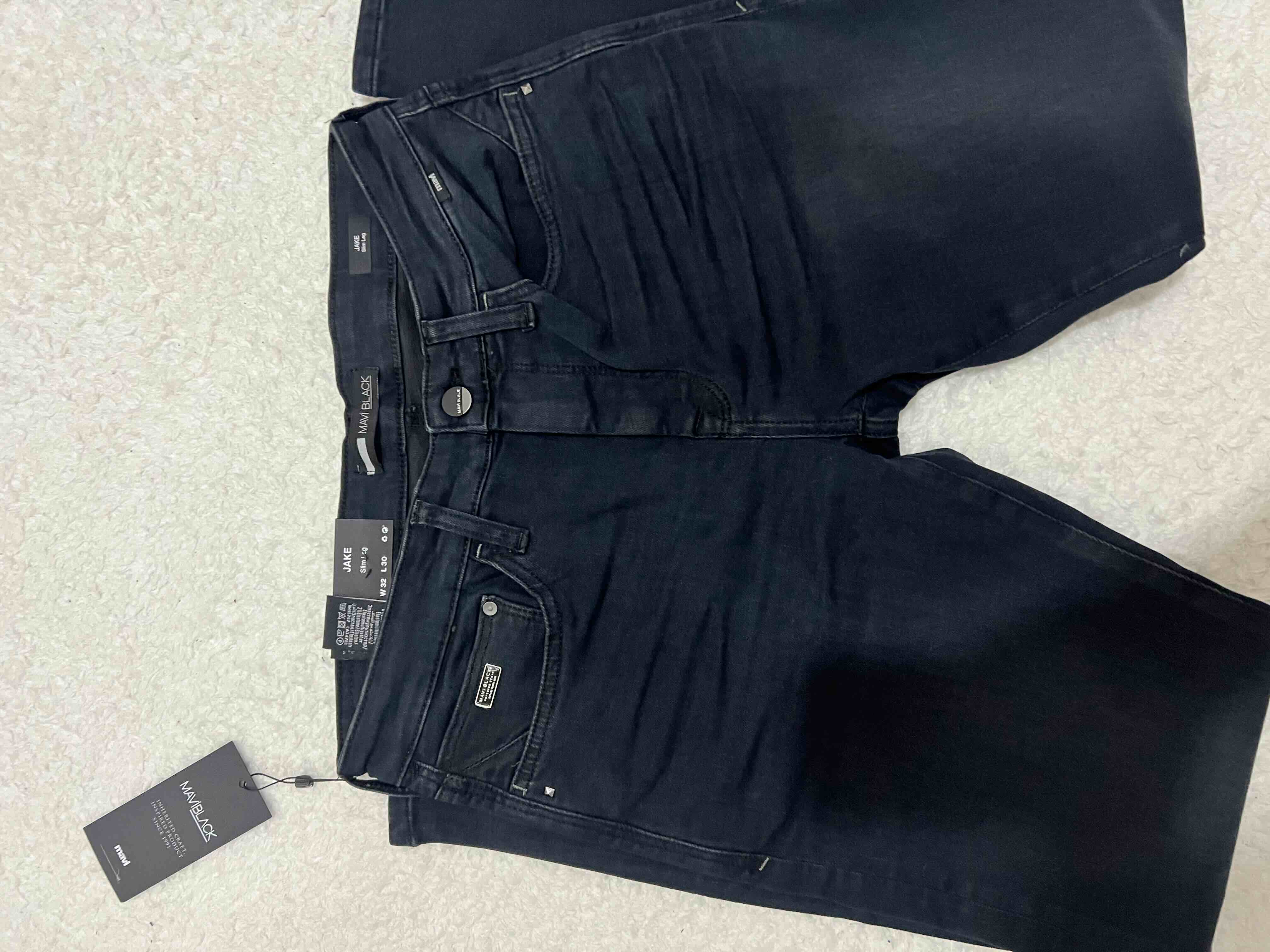 شلوار جین ماوی اورجینال Mavi 42227245 Jake Black Misty Night Blue Jean Trousers 0042227245 photo review