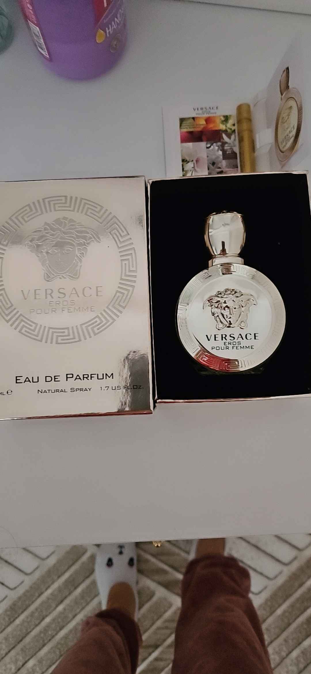عطر ورساچه اورجینال Versace 8011003823529 Eros Edp 50 ml Women's Perfume 8011003823529 photo review