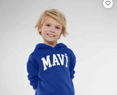 سویشرت ماوی اورجینال Mavi 6610110 Logo Printed Hooded Sweatshirt 6610110-70896 photo review