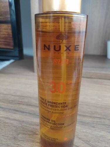 ضد آفتاب صورت ناکس اورجینال Nuxe 3264680007019 Sun Huile Bronzante Haute Protection Spf30 150ml photo review
