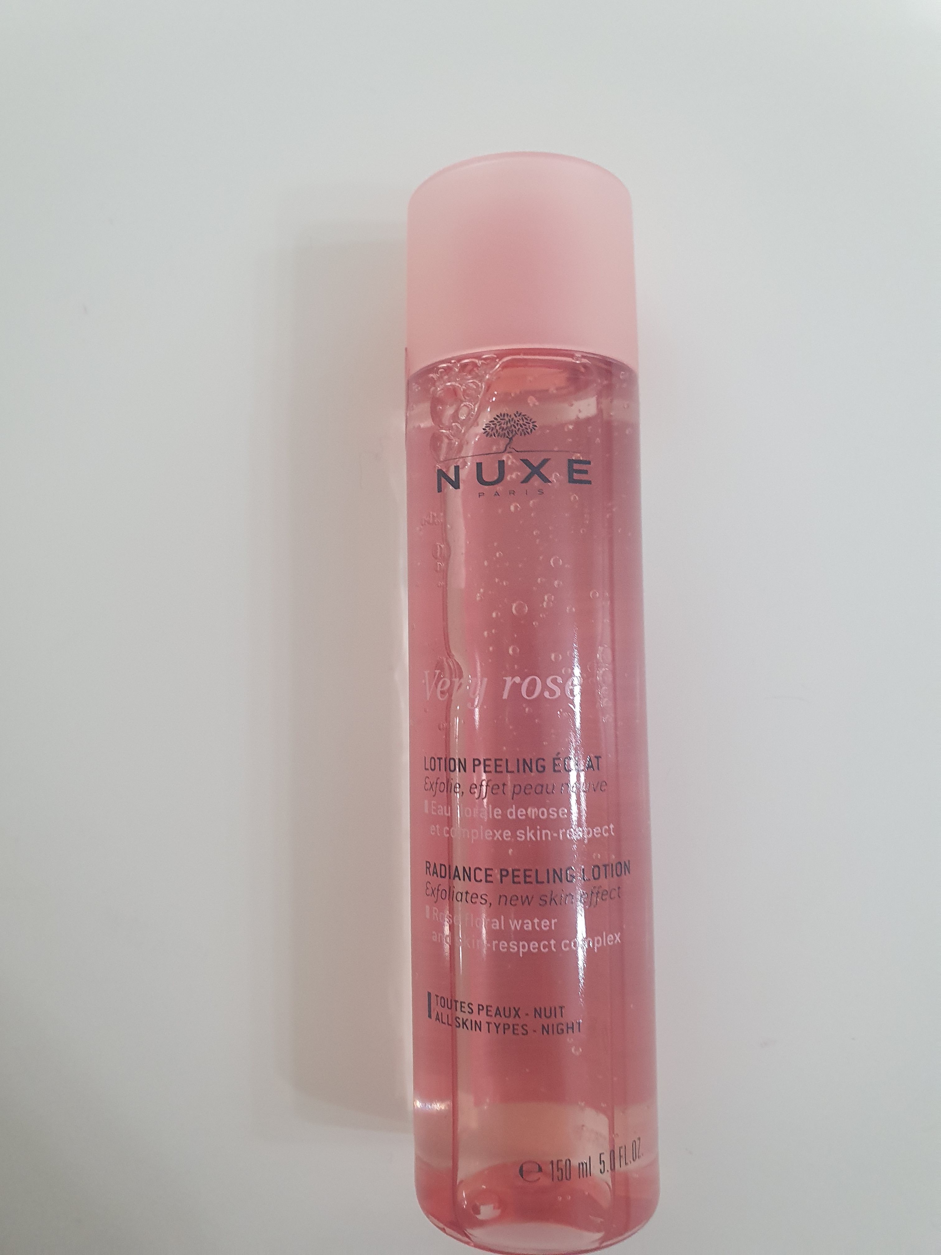 کرم بدن ناکس اورجینال Nuxe 3264680022104 Very Rose Radiance Peeling Lotion 150 ml photo review